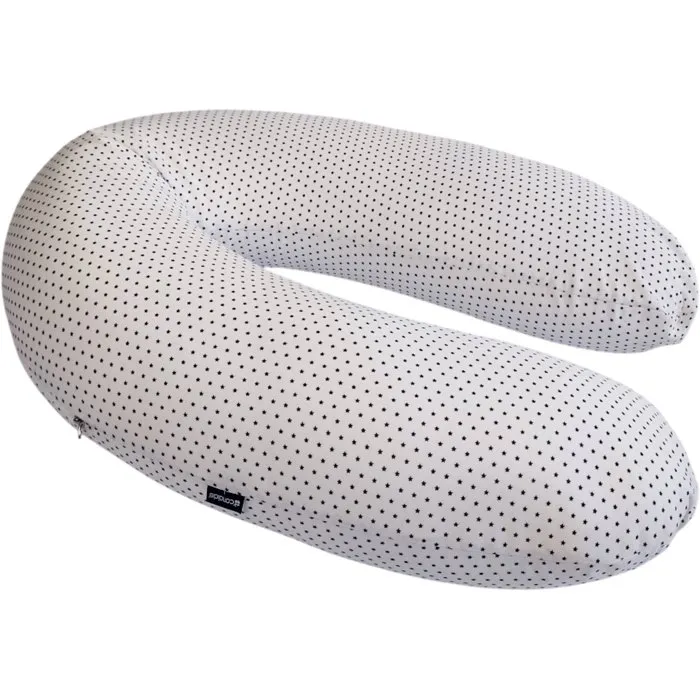 Candide Almohada de Maternidad Jersey Estampado Estrellas Blanco Azul Marino CAN3275052061287
