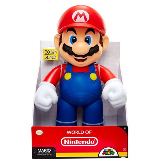Jakks Pacific Figura Super Mario 50 cm Edad Mínima 3+ Años 1 Jakks Pacific Figura Super Mario 50 cm Edad Mínima 3+ Años 1