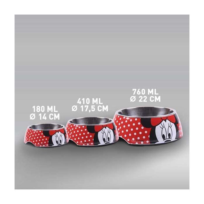 Cerdá T4L:L Comedero Grande para Perro de Disney Minnie Mouse, Talla L, Diseño Multicolor, Recipiente para Comida de Mascotas 5