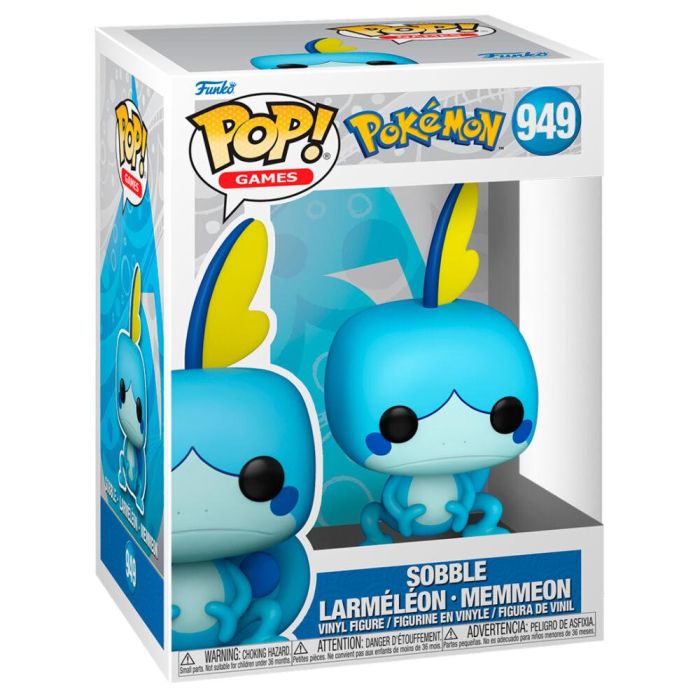 Funko Pop Pokemon Sobble 72192 - Figura de Vinilo de 9cm con Caja Original 1