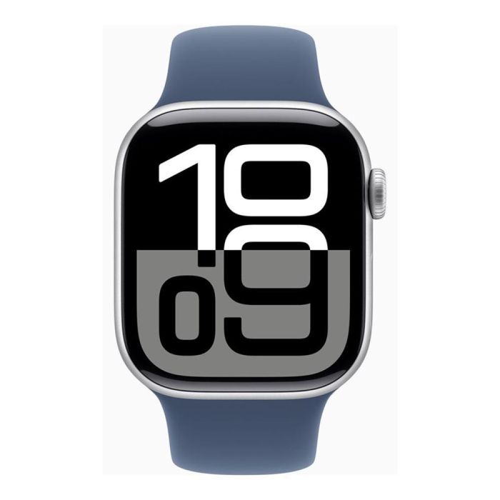 Apple MWX33QL/A Apple Watch Series 10 GPS + Cellular 42mm Caja Aluminio Correa Deportiva Azul Denim S/M. Salud Avanzada, Pantalla Retina Grande. 0 Apple MWX33QL/A Apple Watch Series 10 GPS + Cellular 42mm Caja Aluminio Correa Deportiva Azul Denim S/M. Salud Avanzada, Pantalla Retina Grande. 0