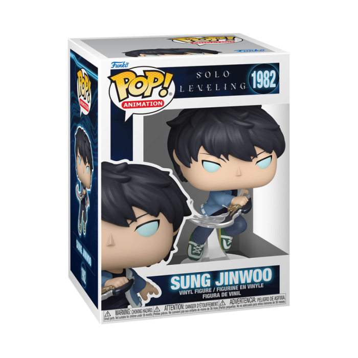 Funko Pop! Solo Leveling Sung Jinwoo Figura de Vinilo 9 cm Coleccionable