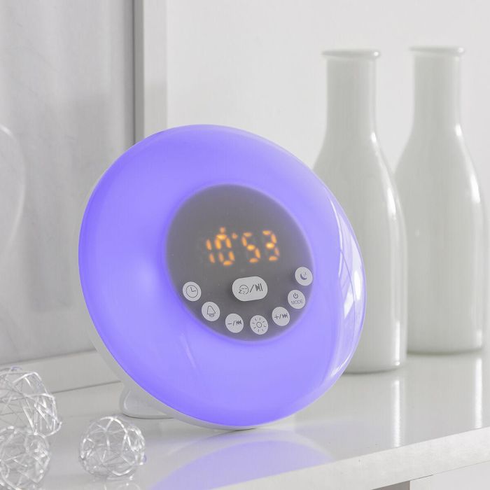 Despertador Amanecer Recargable con Altavoz Sunrilk InnovaGoods 8 Despertador Amanecer Recargable con Altavoz Sunrilk InnovaGoods 8