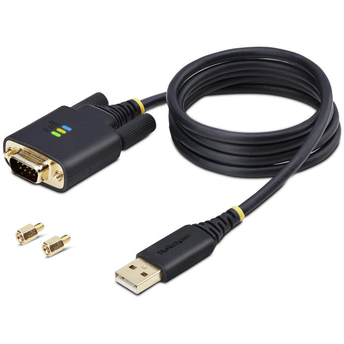 Cable USB Startech 1P3FFCB-USB-SERIAL Negro 1 m 8 Cable USB Startech 1P3FFCB-USB-SERIAL Negro 1 m 8