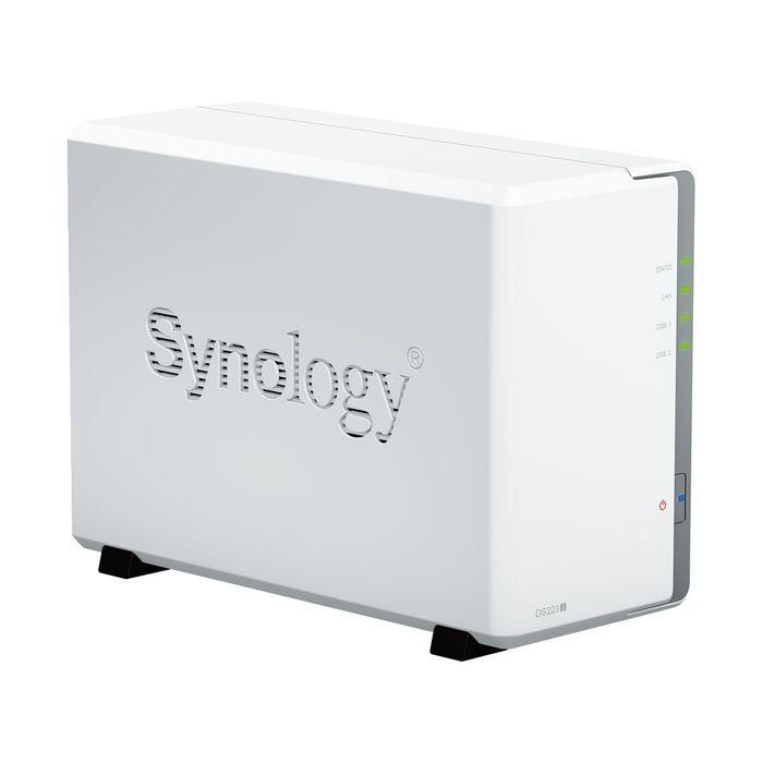 Synology DiskStation DS223J servidor de almacenamiento NAS Escritorio Realtek RTD1619B 1 GB DDR4 DiskStation Manager Blanco 2 Synology DiskStation DS223J servidor de almacenamiento NAS Escritorio Realtek RTD1619B 1 GB DDR4 DiskStation Manager Blanco 2