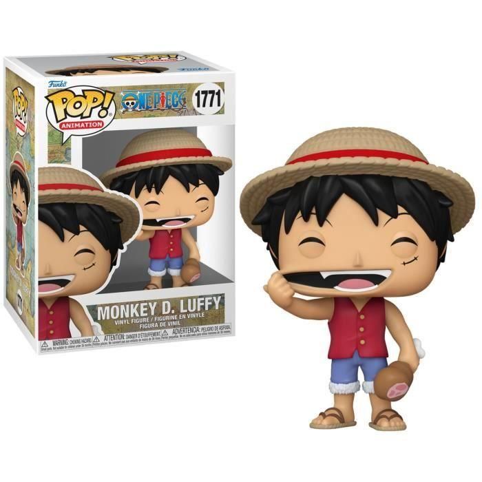 Funko Pop! Luffy -One Piece- 80365, Figura Coleccionable de 9 cm
