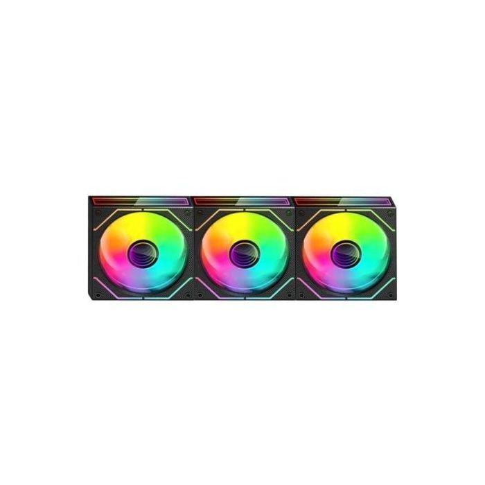 Pack 3 Ventiladores Mars Gaming MF-3DPROKIT/ 12cm + HUB + Mando a Distancia/ ARGB 3 Pack 3 Ventiladores Mars Gaming MF-3DPROKIT/ 12cm + HUB + Mando a Distancia/ ARGB 3