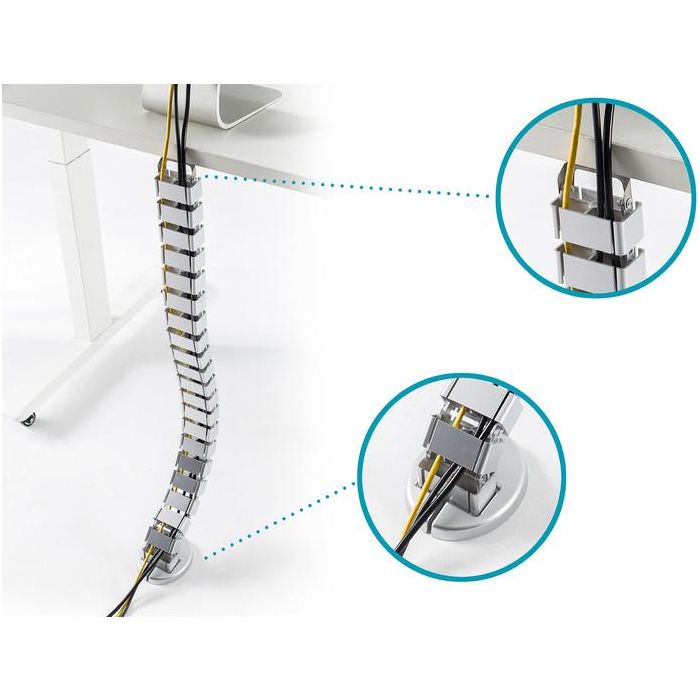 ASSMANN Electronic DA-90506 Bandeja Portacables Curva 130m ABS Metal Plata 9