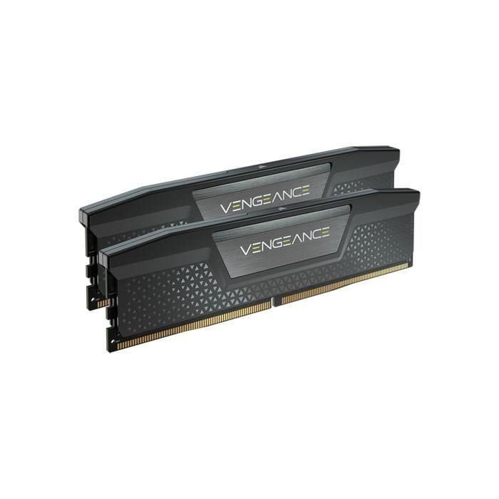 Ram - Corsair Vegeance RGB DDR5 - 32GB 2x16GB DIMM - 6000MHz - Sin serpenteo, 40-40-40-77, STD PMIC, XMP 3.0, Negro Sprederier