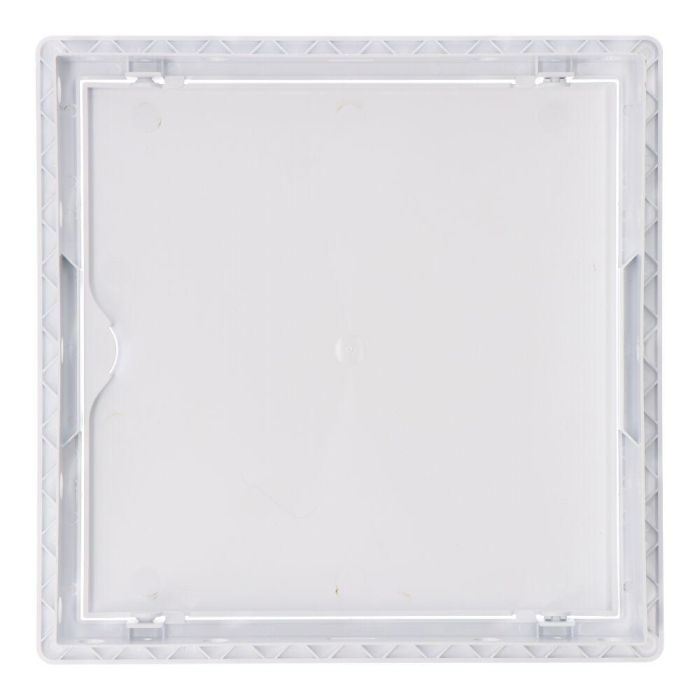 Tapa de registro cuadrada empotrable abs 20x20cm blanca 1