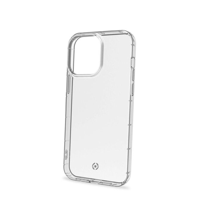 Funda para Móvil Celly iPhone 14 Pro Negro Transparente Funda para Móvil Celly iPhone 14 Pro Negro Transparente