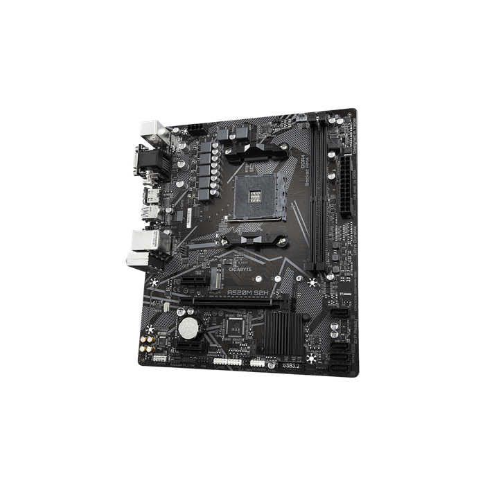 Placa Base Gigabyte A520M S2H Socket AM4/ Micro ATX 3 Placa Base Gigabyte A520M S2H Socket AM4/ Micro ATX 3