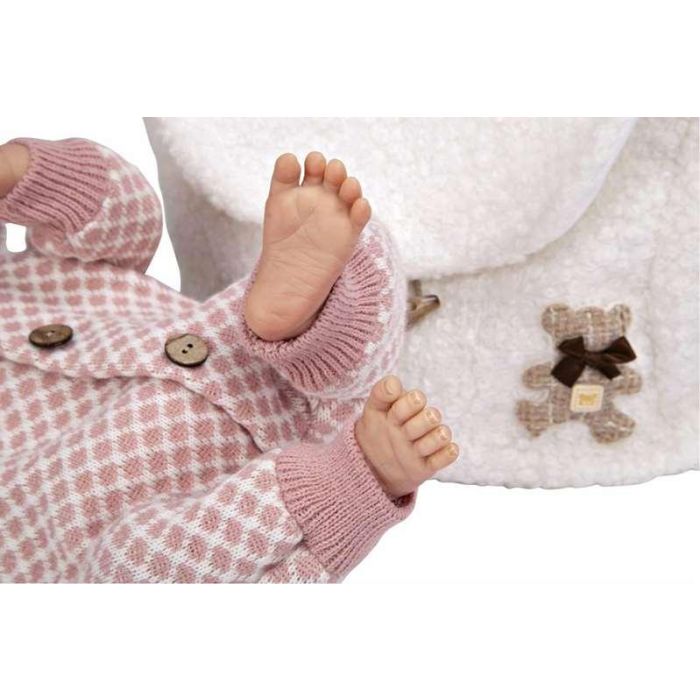 Muñeca reborn manuela con bolso y cojin 40 cm cuerpo blando 17 Muñeca reborn manuela con bolso y cojin 40 cm cuerpo blando 17