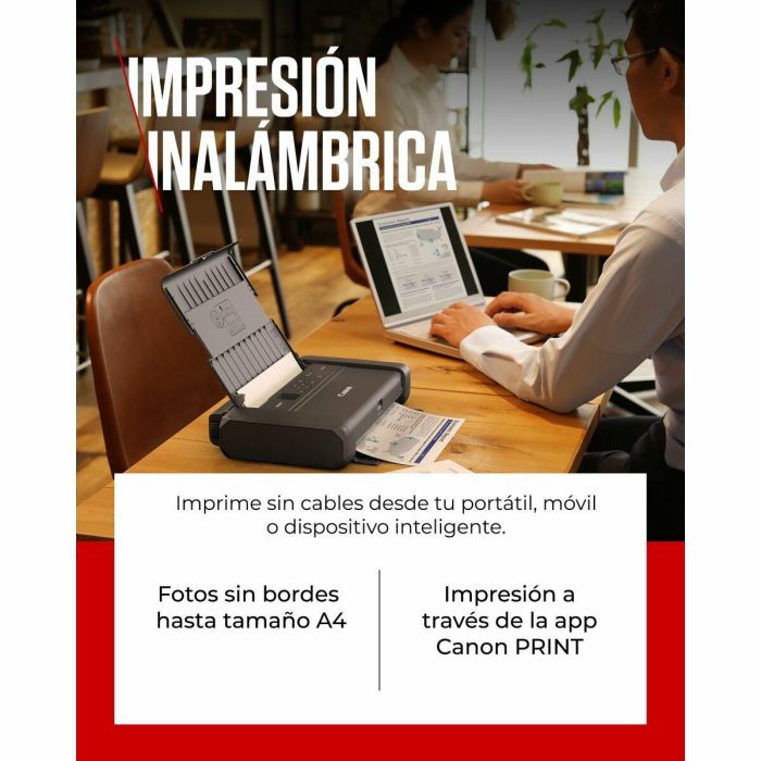 Canon MAXIFY BX110 Impresora Inyeccion Tinta Portatil con Bateria Carga Wi-Fi USB-C AirPrint 4 Canon MAXIFY BX110 Impresora Inyeccion Tinta Portatil con Bateria Carga Wi-Fi USB-C AirPrint 4