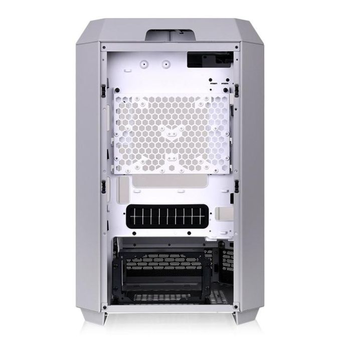 Thermaltake Tower 300 Limestone Micro Torre para PC, Caja de Computadora Gris y Blanco con Ventiladores 2x 140mm 4 Thermaltake Tower 300 Limestone Micro Torre para PC, Caja de Computadora Gris y Blanco con Ventiladores 2x 140mm 4
