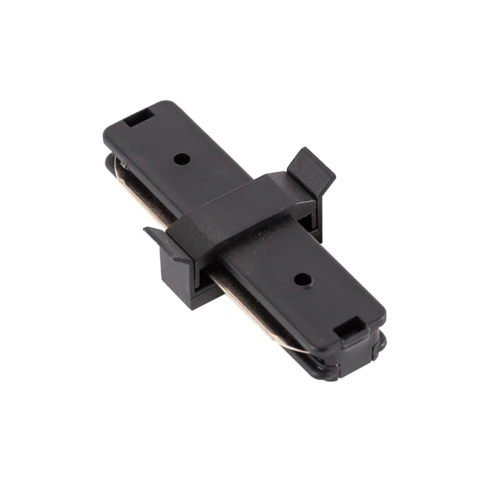 Conector Recto Carril Monofásico Negro HO-PL218000RN 2