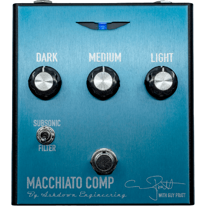 Pedal Compresor Ashdown "Macchiato" - Guy Pratt (Made In Uk) 4