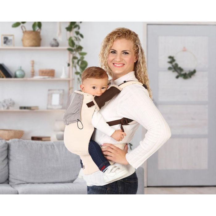 Mochila Ergonómica Beige-Marrón Mochila Ergonómica Beige-Marrón