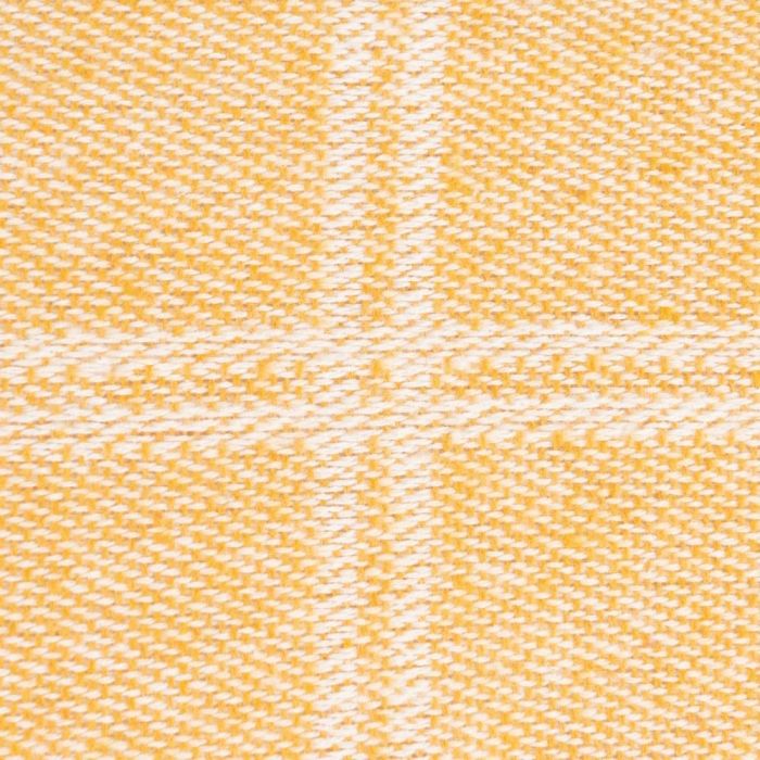 Cojín Cuadros Mostaza Algodón-Poliéster 70 X 50 cm