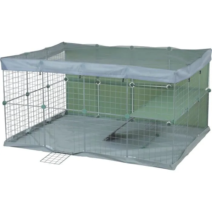 Zolux Neo park Recinto Modular para Pequeños Animales y Conejos, 140x105x70 cm, 1.84 m² 3