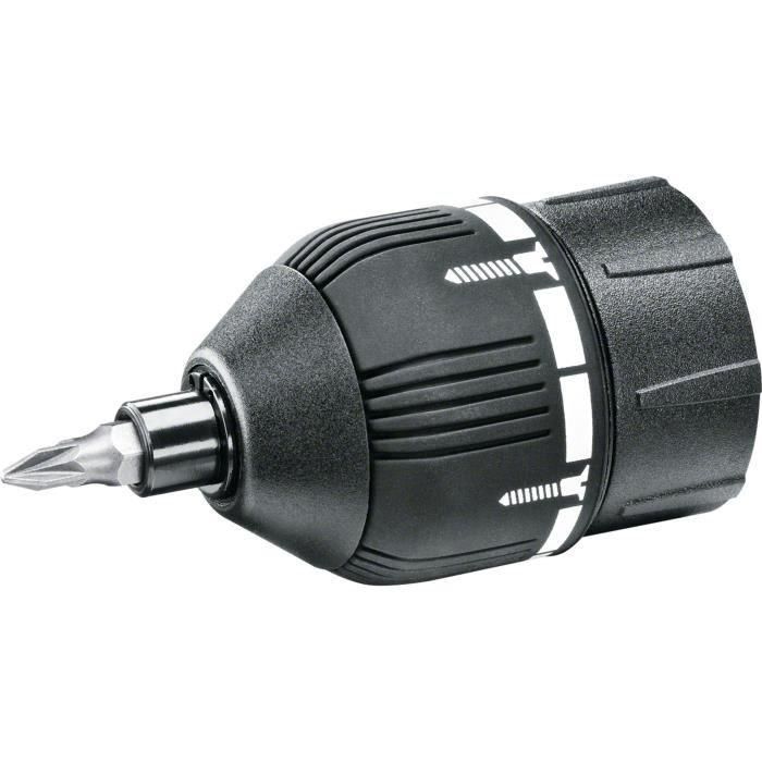 Bosch Adaptador de Ajuste de Torque para Destornillador IXO, ideal para tornillos pequeños y piezas de plástico