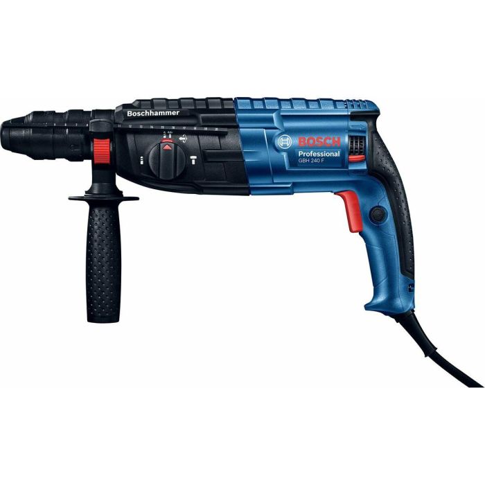 Bosch AAANK62365 Taladro percutor GBH 240 F 790 W con cable SDS-plus y accesorios incluidos 7