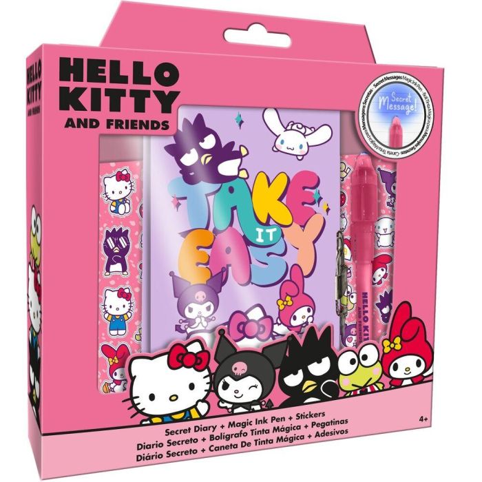 Diario + boligrafo magico Hello Kitty and Friends 0 Diario + boligrafo magico Hello Kitty and Friends 0