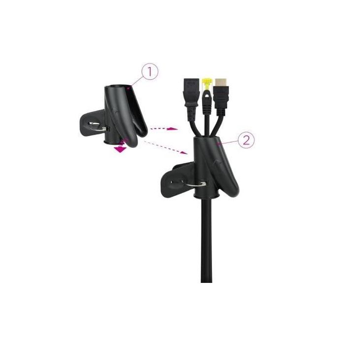 Organizador de Cables en Espiral Nanocable 10.36.0003-BK/ 3m 1 Organizador de Cables en Espiral Nanocable 10.36.0003-BK/ 3m 1