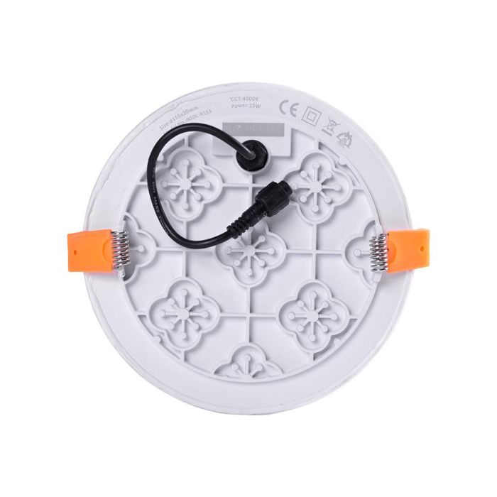 Placa LED 15W 1.177Lm 4200ºK Circular sin Marco 40.000H [LUM-NSDL-R155-W 3 Placa LED 15W 1.177Lm 4200ºK Circular sin Marco 40.000H [LUM-NSDL-R155-W 3