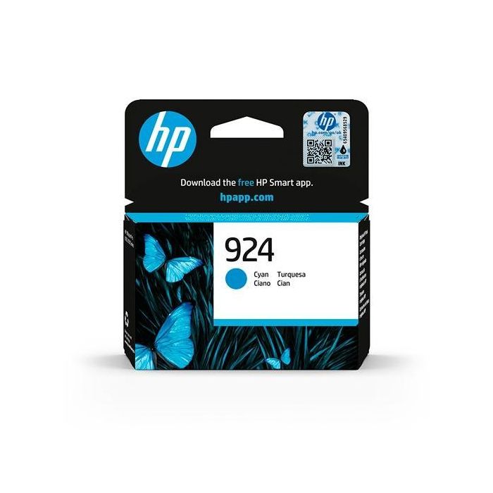 Hp Tinta Cian Officejet-Pro 8120 And 8130 Series. 400 P - Nº 924 Hp Tinta Cian Officejet-Pro 8120 And 8130 Series. 400 P - Nº 924