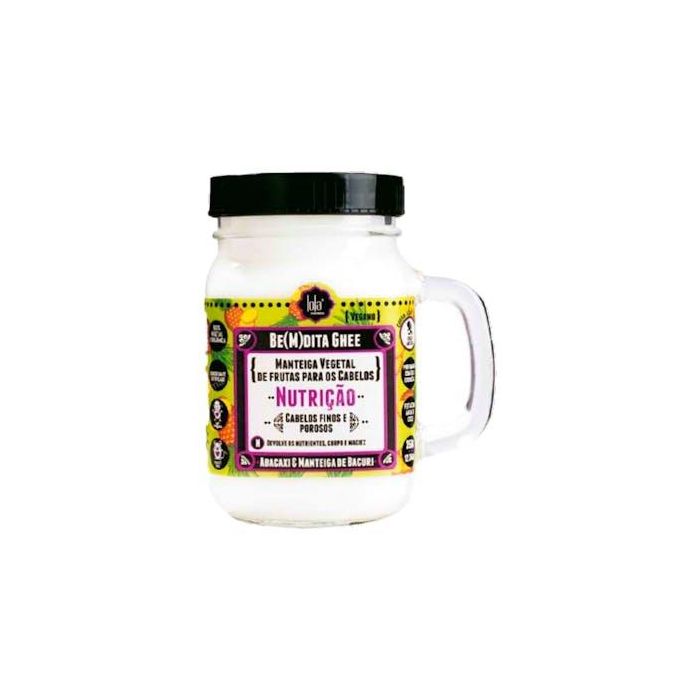 Lola Cosmetics Mascarilla de Nutrición Abacaxi y Manteiga de Bacuri 350g - Repara, Nutre y Devuelve el Brillo al Cabello