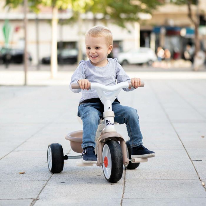 Smoby Triciclo Be Move Beige, recomendado para niños a partir de 3 años, fabricado en plástico y metal. 3 Smoby Triciclo Be Move Beige, recomendado para niños a partir de 3 años, fabricado en plástico y metal. 3
