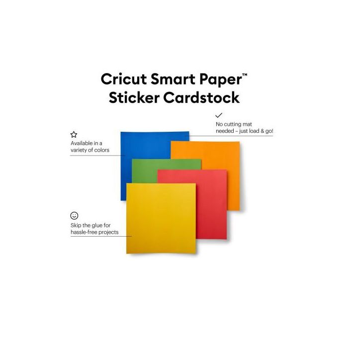Cricut Smart Paper Bloc de hojas de papel para bellas artes 10 hojas 1 Cricut Smart Paper Bloc de hojas de papel para bellas artes 10 hojas 1