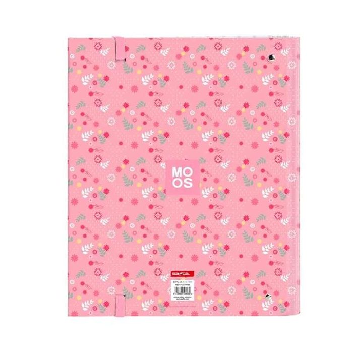 Moos Carpeta 4 Anillas con Recambio Passion 35mm 27x32x3,5cm 1
