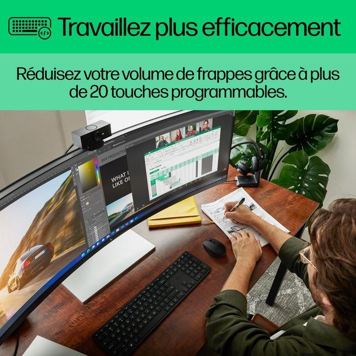 HP Teclado y Ratón Inalámbricos HP 650 Combo – Cómodo, Productivo y Fiable para un Trabajo más Rápido e Inteligente 6 HP Teclado y Ratón Inalámbricos HP 650 Combo – Cómodo, Productivo y Fiable para un Trabajo más Rápido e Inteligente 6