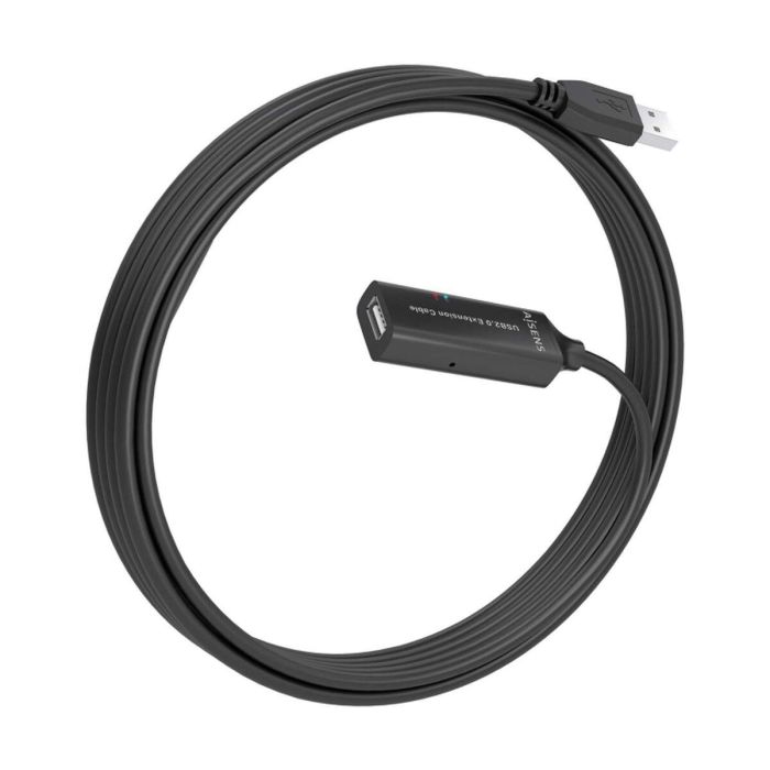AISENS - CABLE USB 2.0 PROLONGADOR CON AMPLIFICADOR, TIPO A/M-A/H, NEGRO, 5.0M 4 AISENS - CABLE USB 2.0 PROLONGADOR CON AMPLIFICADOR, TIPO A/M-A/H, NEGRO, 5.0M 4