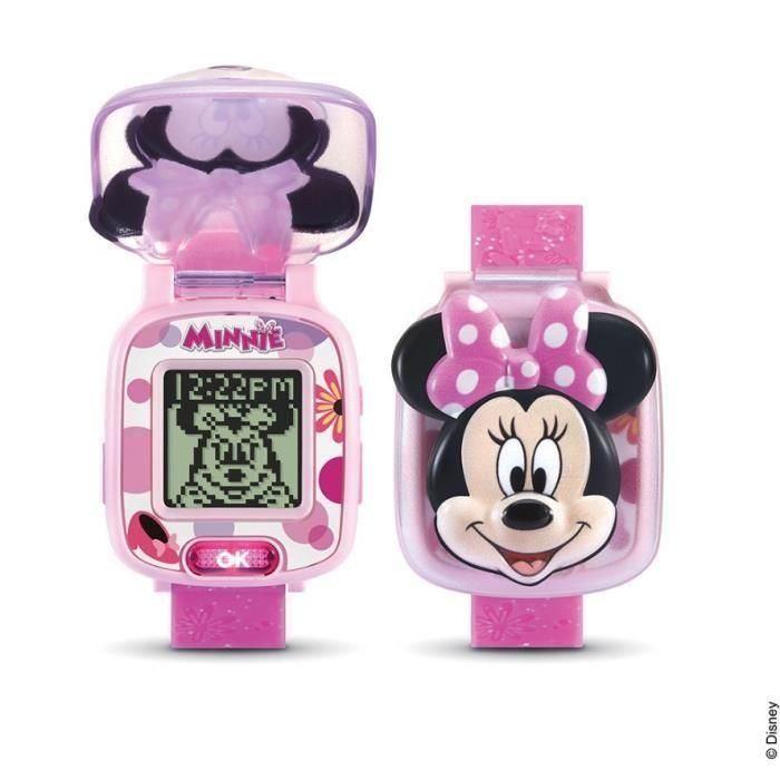 Vtech Minnie - Reloj de juego interactivo parlante con pantalla animada para aprender con Mickey y sus amigos 3 Vtech Minnie - Reloj de juego interactivo parlante con pantalla animada para aprender con Mickey y sus amigos 3