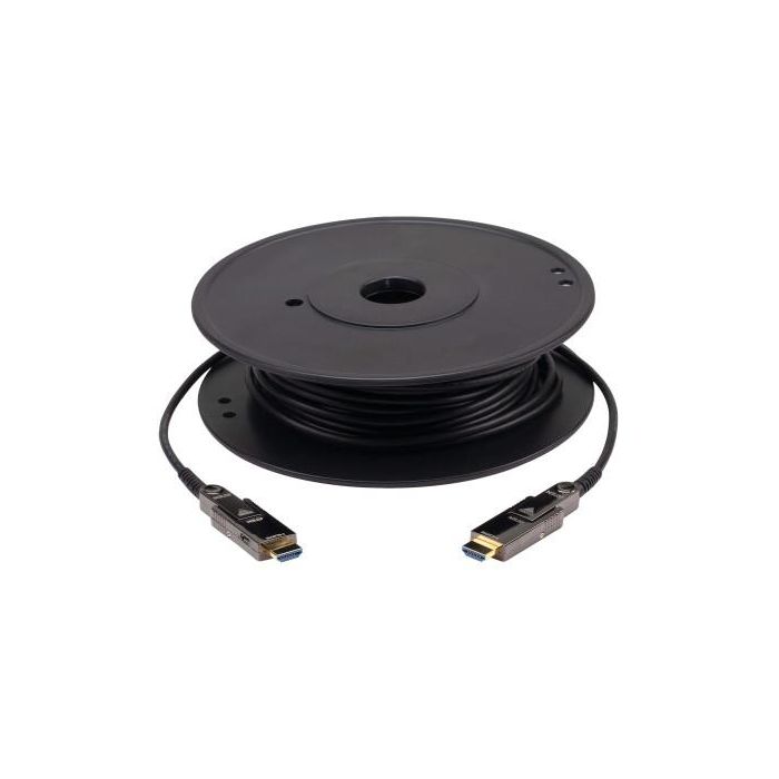 ATEN Cable Extensor Óptico Activo HDMI VE7831A, True 4K 60Hz HDR, 18 Gbps, 10 Metros, Conector Desmontable, HDCP 2.2, AOC, ARC, HEC ATEN Cable Extensor Óptico Activo HDMI VE7831A, True 4K 60Hz HDR, 18 Gbps, 10 Metros, Conector Desmontable, HDCP 2.2, AOC, ARC, HEC