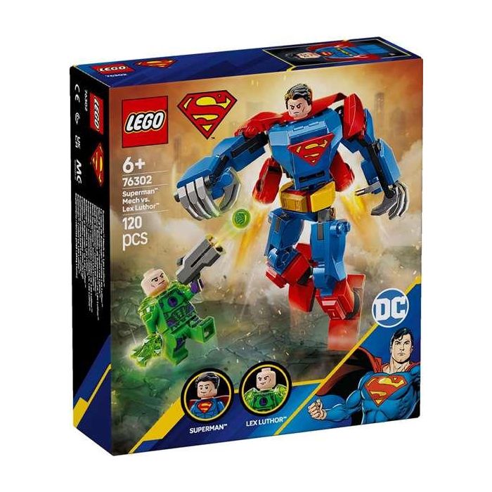 Juego de construccion armadura robótica de superman vs. lex luthor lego marvel 4 Juego de construccion armadura robótica de superman vs. lex luthor lego marvel 4