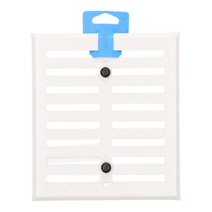 Fepre Rejilla regulable aluminio blanco 17x19 cm 0 Fepre Rejilla regulable aluminio blanco 17x19 cm 0
