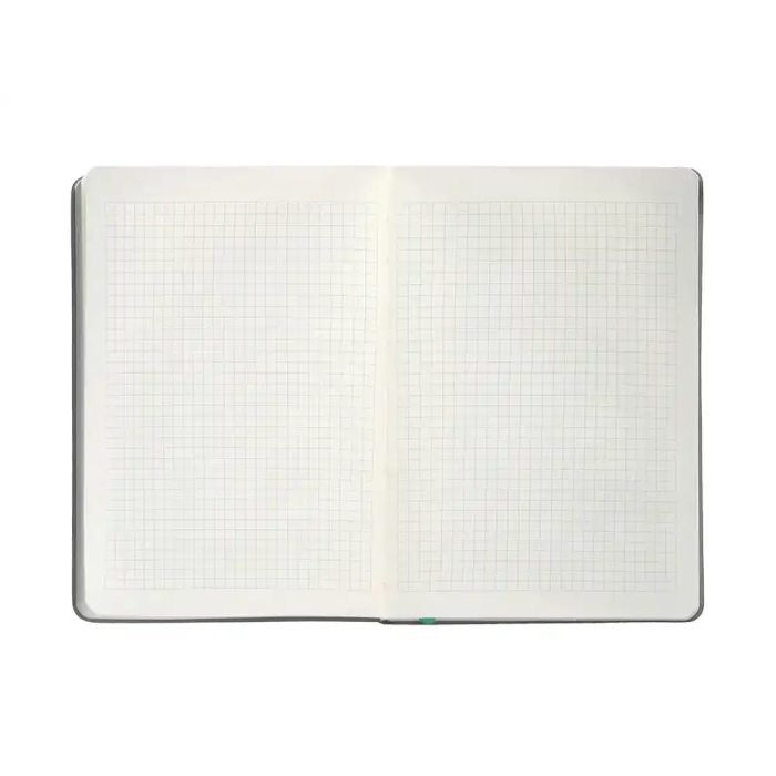 Antartik Cuaderno A4 Tapa Dura Hojas Cuadriculadas Gris y Turquesa 100 Hojas 80gr FSC 7 Antartik Cuaderno A4 Tapa Dura Hojas Cuadriculadas Gris y Turquesa 100 Hojas 80gr FSC 7