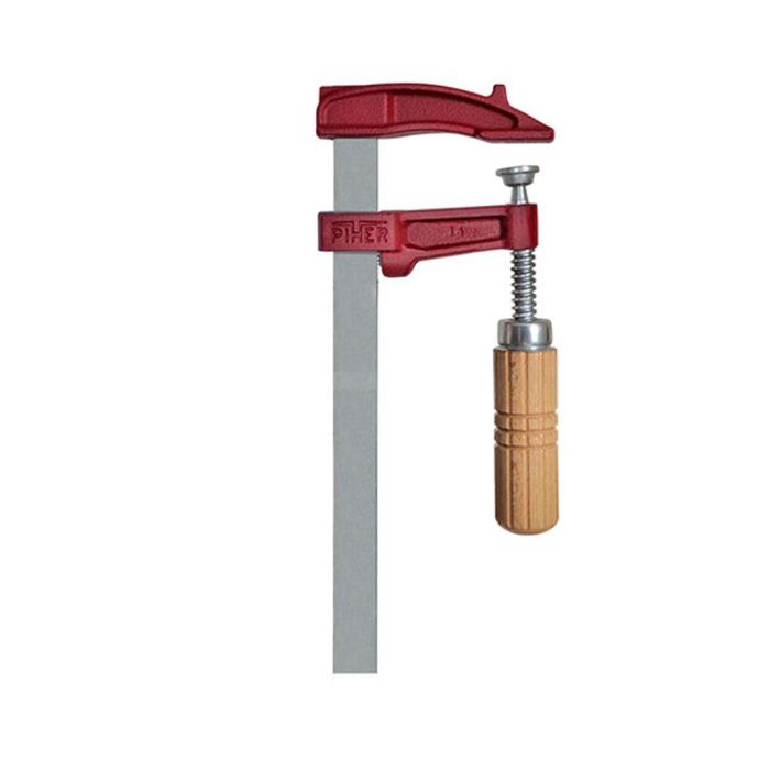 Piher Sargento Aprieto M-20cm Madera Ref. 02020 - Mango Madera Haya, Llanta Acero, Fuerza 4000N 0 Piher Sargento Aprieto M-20cm Madera Ref. 02020 - Mango Madera Haya, Llanta Acero, Fuerza 4000N 0