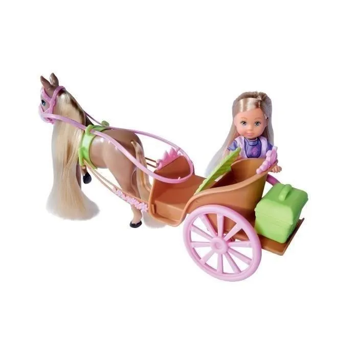Silvertorn STEFFI LOVE Evi Love Caleche y su caballo - Muñeca para Niñas y Niños a Partir de 3 Años 5 Silvertorn STEFFI LOVE Evi Love Caleche y su caballo - Muñeca para Niñas y Niños a Partir de 3 Años 5