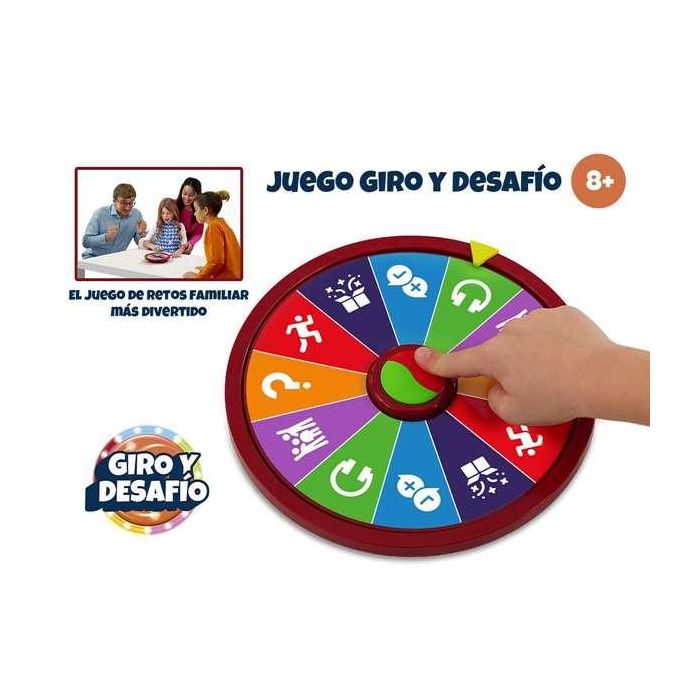 Juego giro y desafio ¡el juego que te hará reir y mover el cuerpo! 1 Juego giro y desafio ¡el juego que te hará reir y mover el cuerpo! 1
