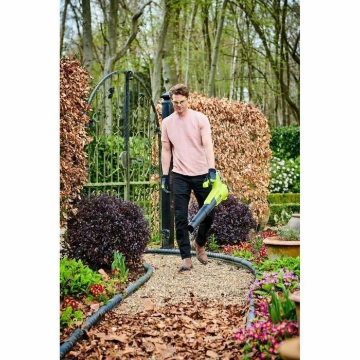 Ryobi RYO4892210203120 Soplador de Jet Turbo 18V - Velocidad Máxima 145 km/h - Air Max 7.1 m³/min (sin batería ni cargador) 2 Ryobi RYO4892210203120 Soplador de Jet Turbo 18V - Velocidad Máxima 145 km/h - Air Max 7.1 m³/min (sin batería ni cargador) 2