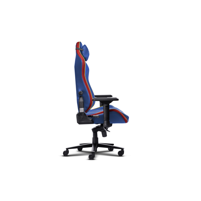 Trust Gxt 721Sm Ruya Pro Silla para Videojuegos Universal Asiento Acolchado Azul, Rojo 5