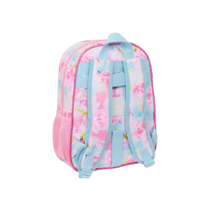 Mochila Escolar Barbie Painterly Rosa Azul cielo 26 x 34 x 11 cm 1