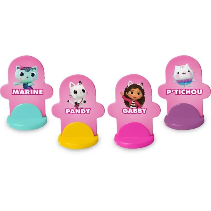 Winning Moves WIN5036905056748 Juego de Mesa Monopoly Junior Gabby y la Casa Mágica Versión Infantil La Casa de Muñecas de Gabby 3