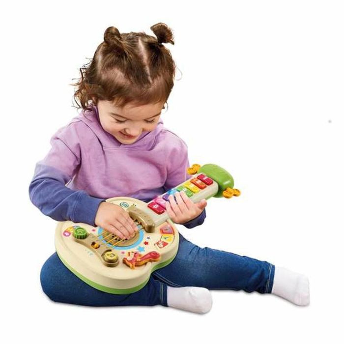 Instrumento infantil guitarra colores musicales 36,5x18,6x5,5 cm 1 Instrumento infantil guitarra colores musicales 36,5x18,6x5,5 cm 1