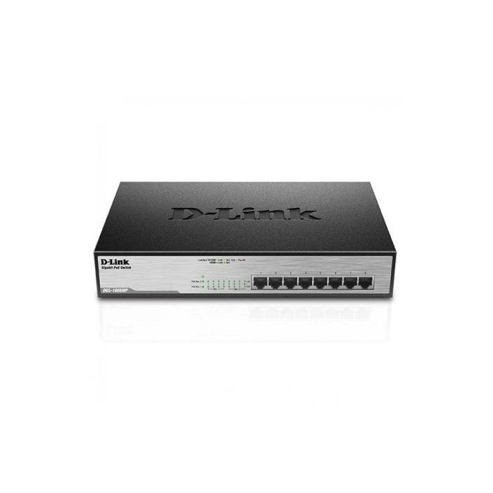 Switch D - Link 8 Puertos Gigabit Max Switch D - Link 8 Puertos Gigabit Max